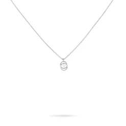 Histoire d'Or Collier Nid D'amour Or Blanc Diamant Clearance