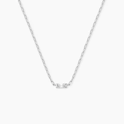 Histoire d'Or Collier Nigelle Argent Blanc Oxyde De Zirconium