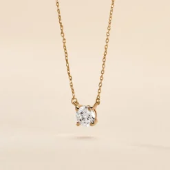 Histoire d'Or Collier Nilay De Zirconium plaque or doré oxyde Outlet