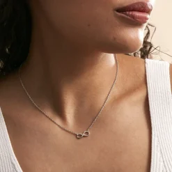 Histoire d'Or Collier Nohemi Argent Blanc Oxyde De Zirconium Outlet