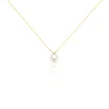 Histoire d'Or Collier Norah Or Jaune Perle De Culture Et Oxyde De Zirconium Hot