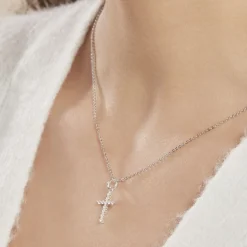 Histoire d'Or Collier Norine Argent Blanc Oxyde De Zirconium Discount