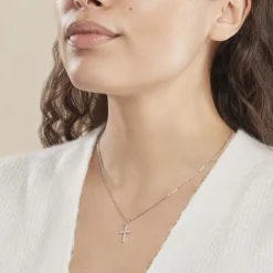 Histoire d'Or Collier Norine Argent Blanc Oxyde De Zirconium Discount