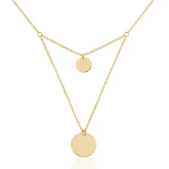 Histoire d'Or Collier Nuala Plaqué Or Jaune Sale