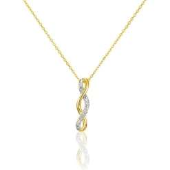 Histoire d'Or Collier Nucia Or Jaune Diamant Clearance