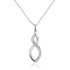Histoire d'Or Collier Odile Argent Blanc Oxyde De Zirconium Clearance