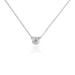 Histoire d'Or Collier Ofelia Or Blanc Diamant Sale