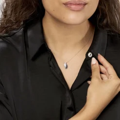 Histoire d'Or Collier Oia Or Blanc Diamant Best