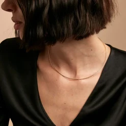 Histoire d'Or Collier Olearia Or Bicolore Hot