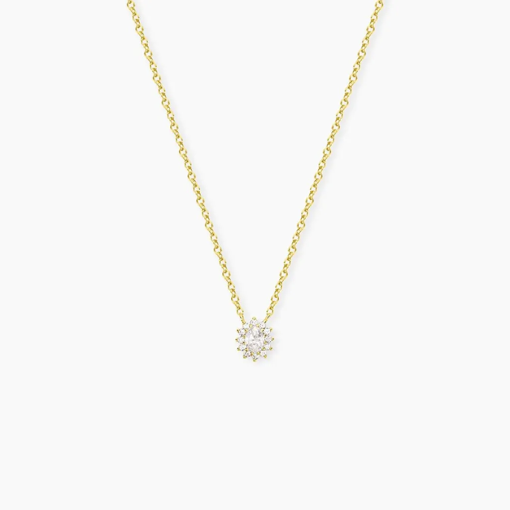 Histoire d'Or Collier Oliviane Argent Jaune Oxyde De Zirconium Sale