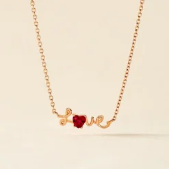 Histoire d'Or Collier Olufe Argent Rose Oxyde De Zirconium Clearance