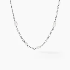 Histoire d'Or Collier Onassis Argent Blanc Perle De Culture Online