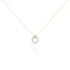 Histoire d'Or Collier Or Bicolore Achan Diamants New
