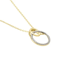 Histoire d'Or Collier Or Bicolore Achan Diamants New