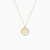Histoire d'Or Collier Or Bicolore Solidage Online