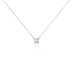 Histoire d'Or Collier Or Blanc Aphrodite Diamant or blanc diamant Online