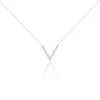 Histoire d'Or Collier Or Blanc Celene New
