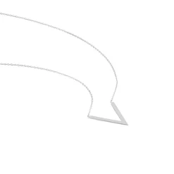 Histoire d'Or Collier Or Blanc Celene New