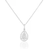 Histoire d'Or Collier Or Blanc Diamant