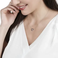 Histoire d'Or Collier Or Blanc Diamant Outlet