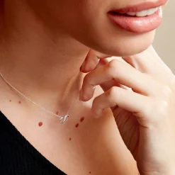 Histoire d'Or Collier Or Blanc Juliane Diamants or blanc diamant Best