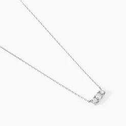 Histoire d'Or Collier Or Blanc Sabine Diamants