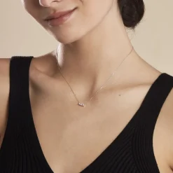 Histoire d'Or Collier Or Blanc Sabine Diamants