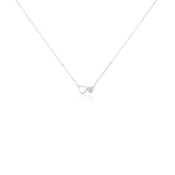 Histoire d'Or Collier Or Blanc Stacia Diamants Best