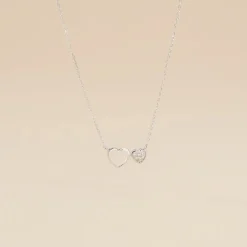 Histoire d'Or Collier Or Blanc Stacia Diamants Best