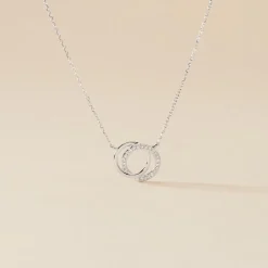 Histoire d'Or Collier Or Blanc Tresha Diamants or blanc diamant Hot