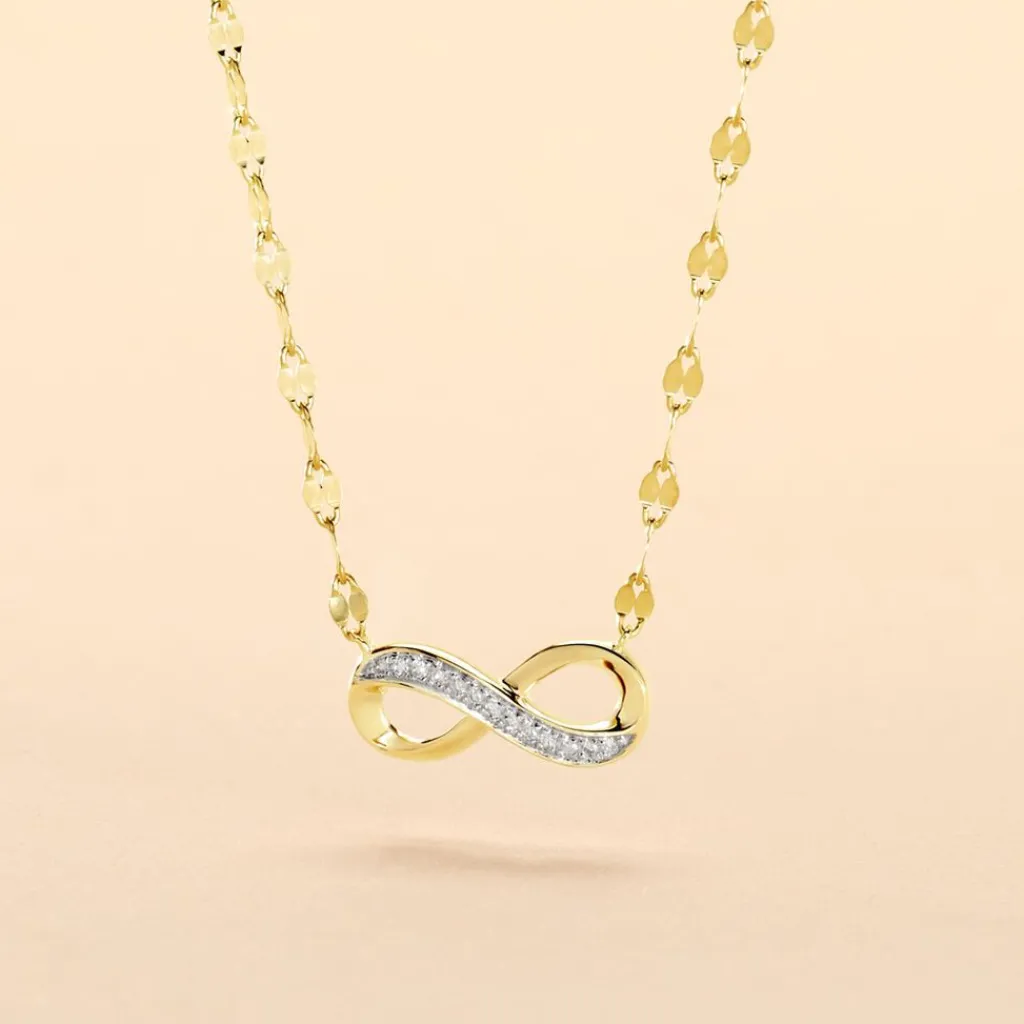 Histoire d'Or Collier Or Jaune Abimael Diamants Online