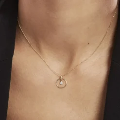 Histoire d'Or Collier Or Jaune Adrienn Diamants New