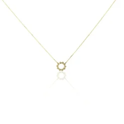 Histoire d'Or Collier Or Jaune Adrienn Diamants Hot