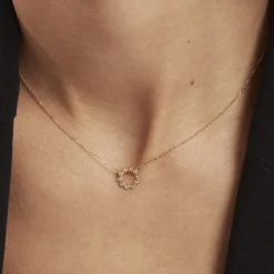 Histoire d'Or Collier Or Jaune Adrienn Diamants Hot