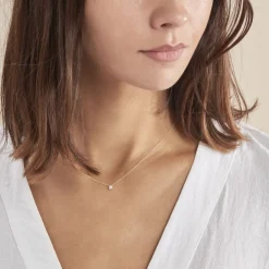 Histoire d'Or Collier Or Jaune Aphrodite Et Diamant or jaune diamant