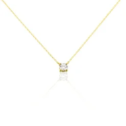 Histoire d'Or Collier Or Jaune Aphrodite Diamant or jaune diamant New
