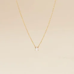 Histoire d'Or Collier Or Jaune Aphrodite Et Diamant or jaune diamant Hot