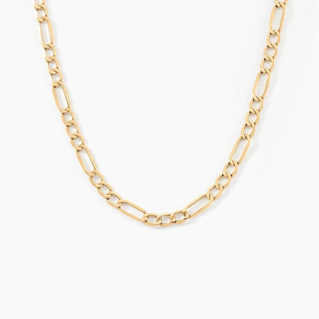 Histoire d'Or Collier Cameo Maille Alternée 1/3 or jaune Clearance