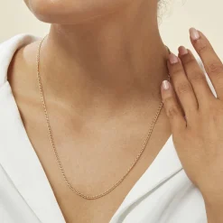 Histoire d'Or Collier Or Jaune Capucin Maille Marine Sale