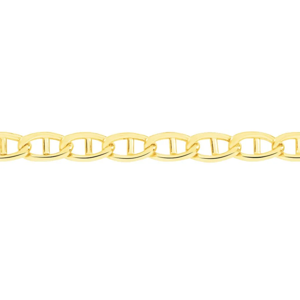 Histoire d'Or Collier Or Jaune Capucin Maille Marine Sale