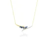Histoire d'Or Collier Or Jaune Carl Saphirs Diamants Sale