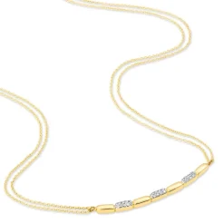 Histoire d'Or Collier Or Jaune Diamant