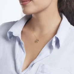 Histoire d'Or Collier Or Jaune Elsebein Saphirs New