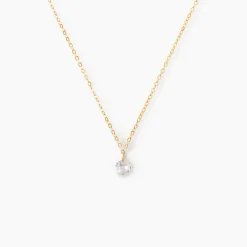 Histoire d'Or Collier Or Jaune Emilee Oxyde De Zirconium or jaune oxyde Outlet