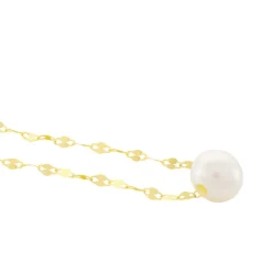 Histoire d'Or Collier Or Jaune Fliep Perle De Culture Discount