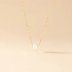 Histoire d'Or Collier Or Jaune Fliep Perle De Culture Discount