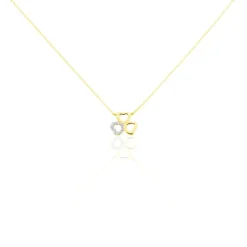 Histoire d'Or Collier Or Jaune Helisende Diamants Sale