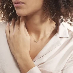 Histoire d'Or Collier Or Jaune Ilyas Oxyde De Zirconium