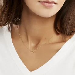 Histoire d'Or Collier Or Jaune Imanol