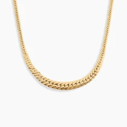 Histoire d'Or Collier Or Jaune Izel Maille Anglaise Clearance